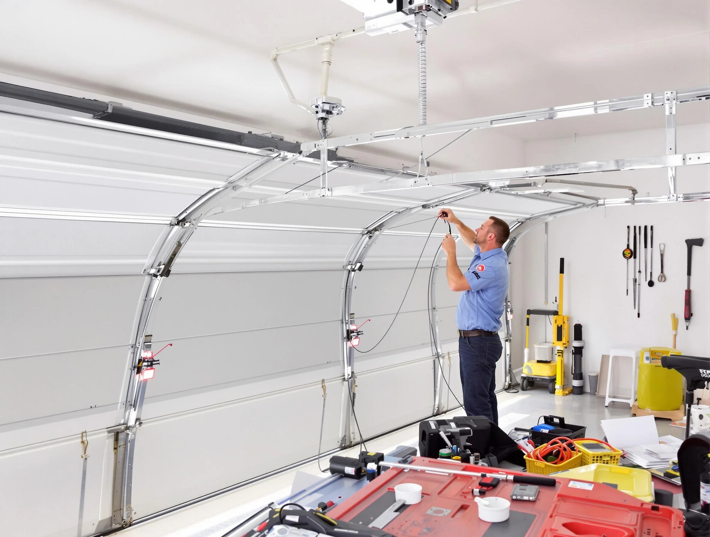 Garage door cable repair service by Chattahoochee Hills Garage Door Repair in Chattahoochee Hills
