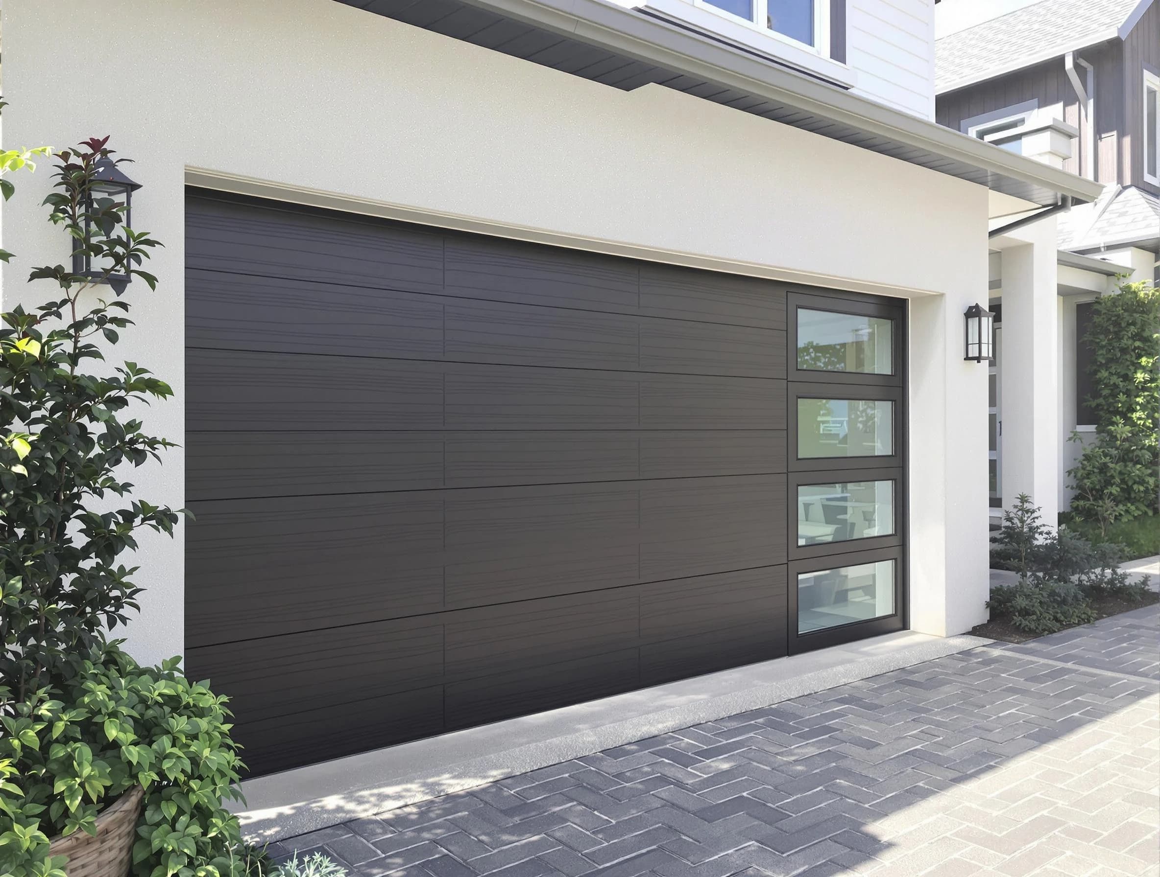 Custom garage door installation by Chattahoochee Hills Garage Door Repair in Chattahoochee Hills