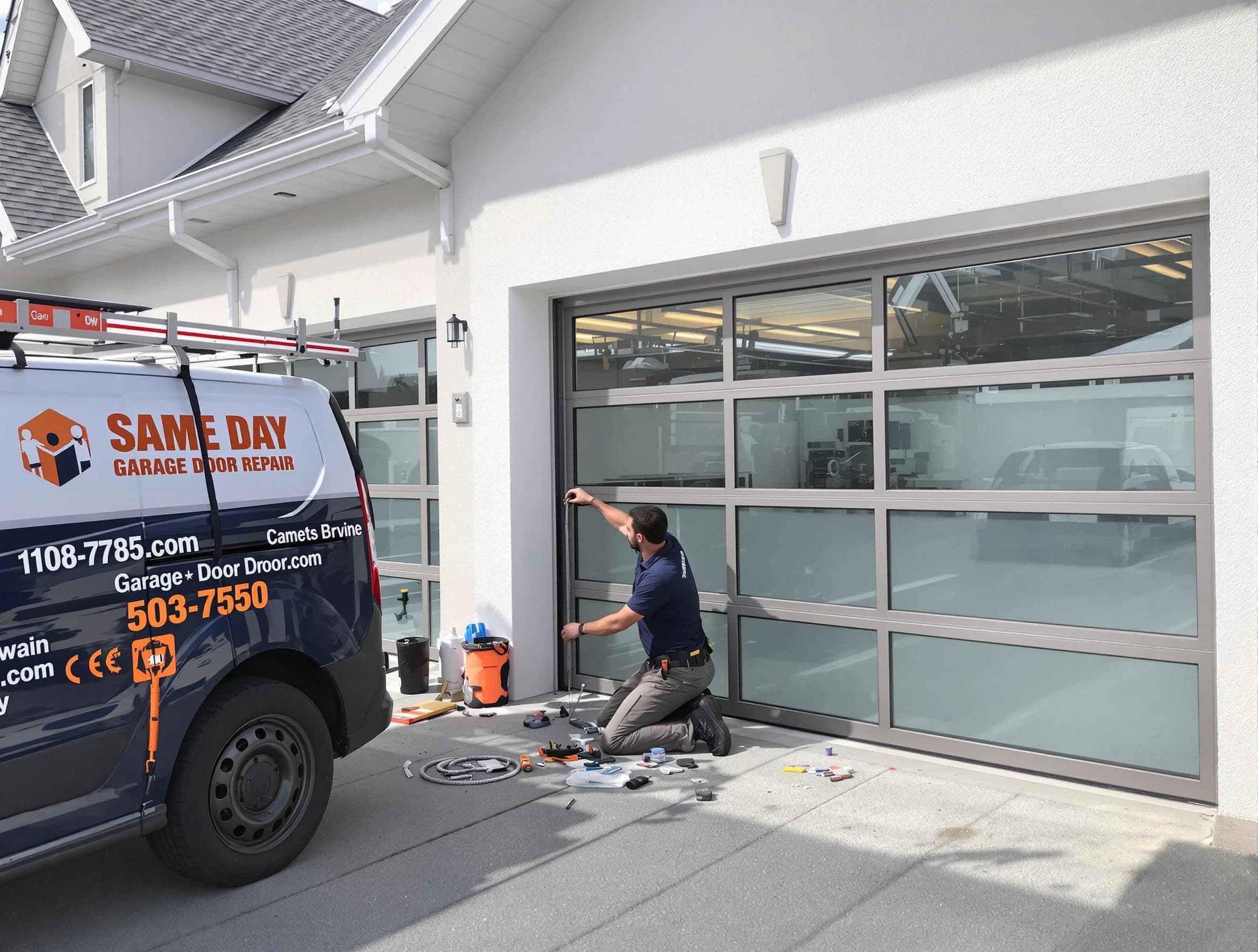 Same-day garage door repair service by Chattahoochee Hills Garage Door Repair in Chattahoochee Hills