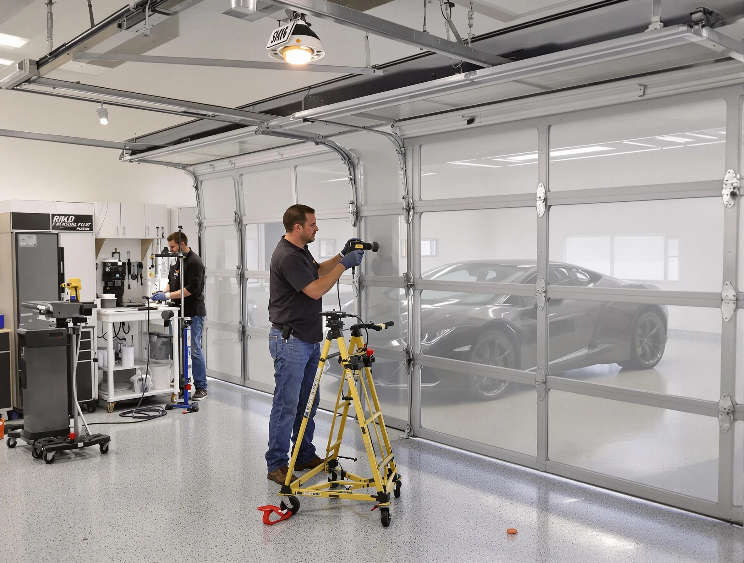 Garage Door Dents Repair in Chattahoochee Hills