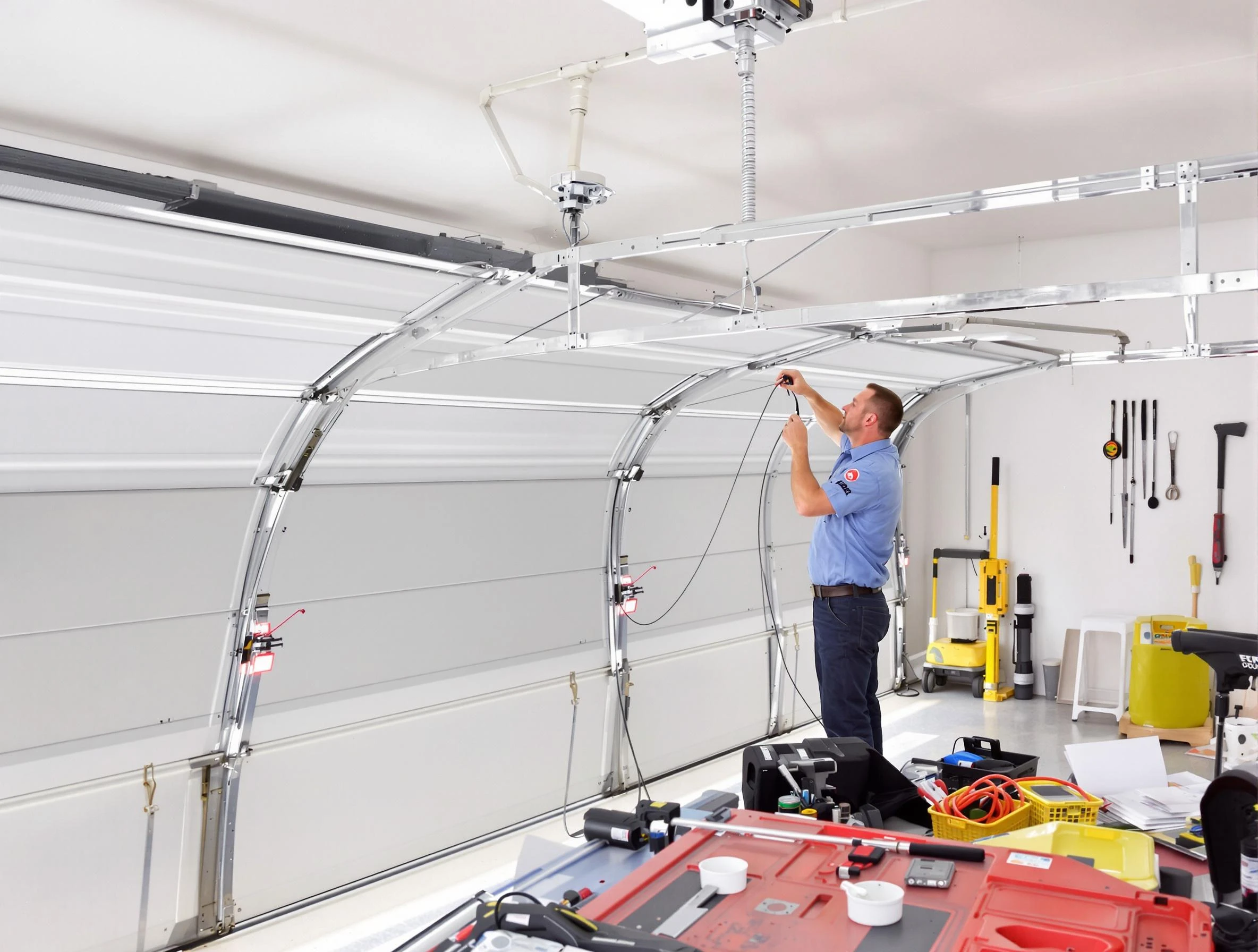 Garage door cable repair service by Chattahoochee Hills Garage Door Repair in Chattahoochee Hills