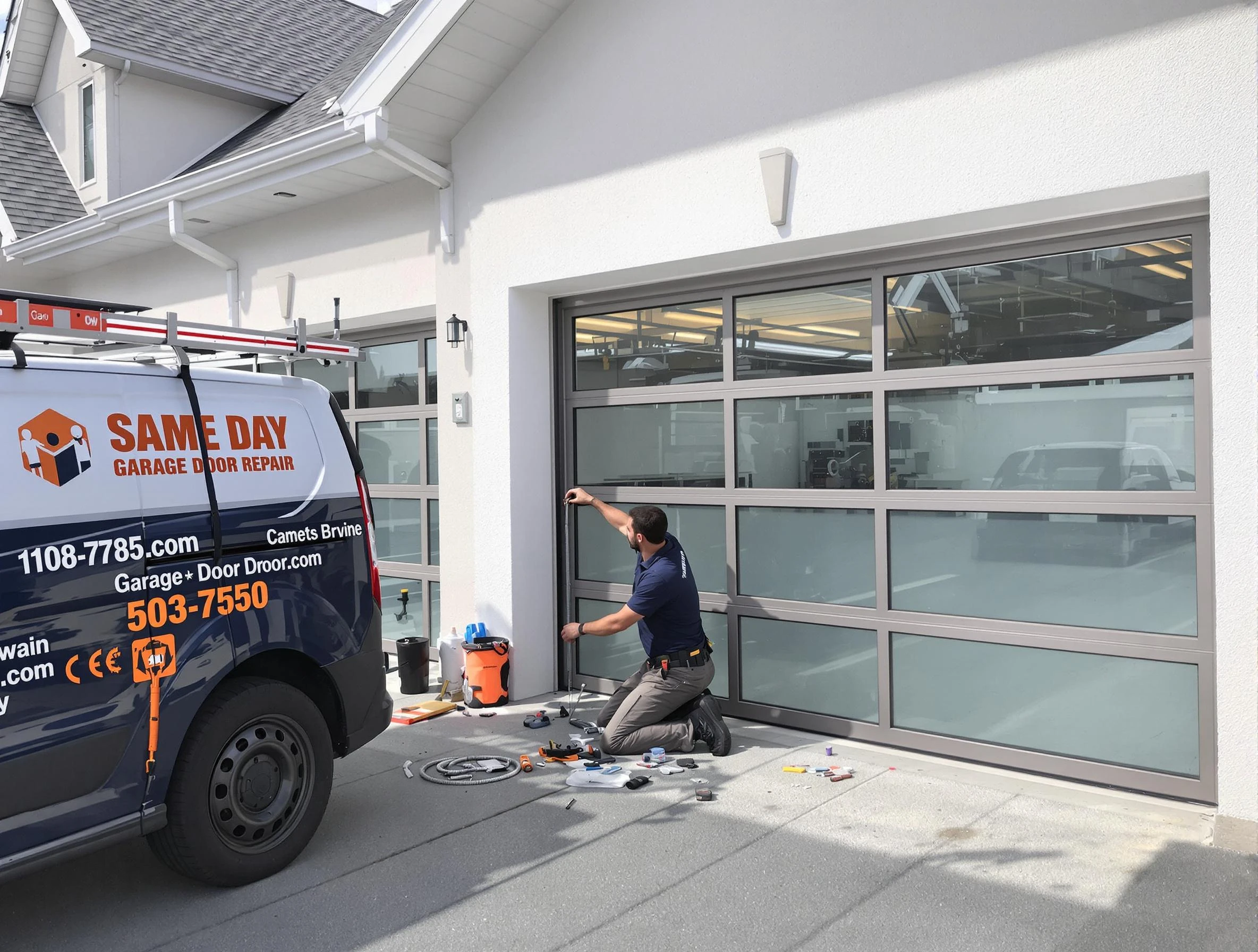 Same-day garage door repair service by Chattahoochee Hills Garage Door Repair in Chattahoochee Hills
